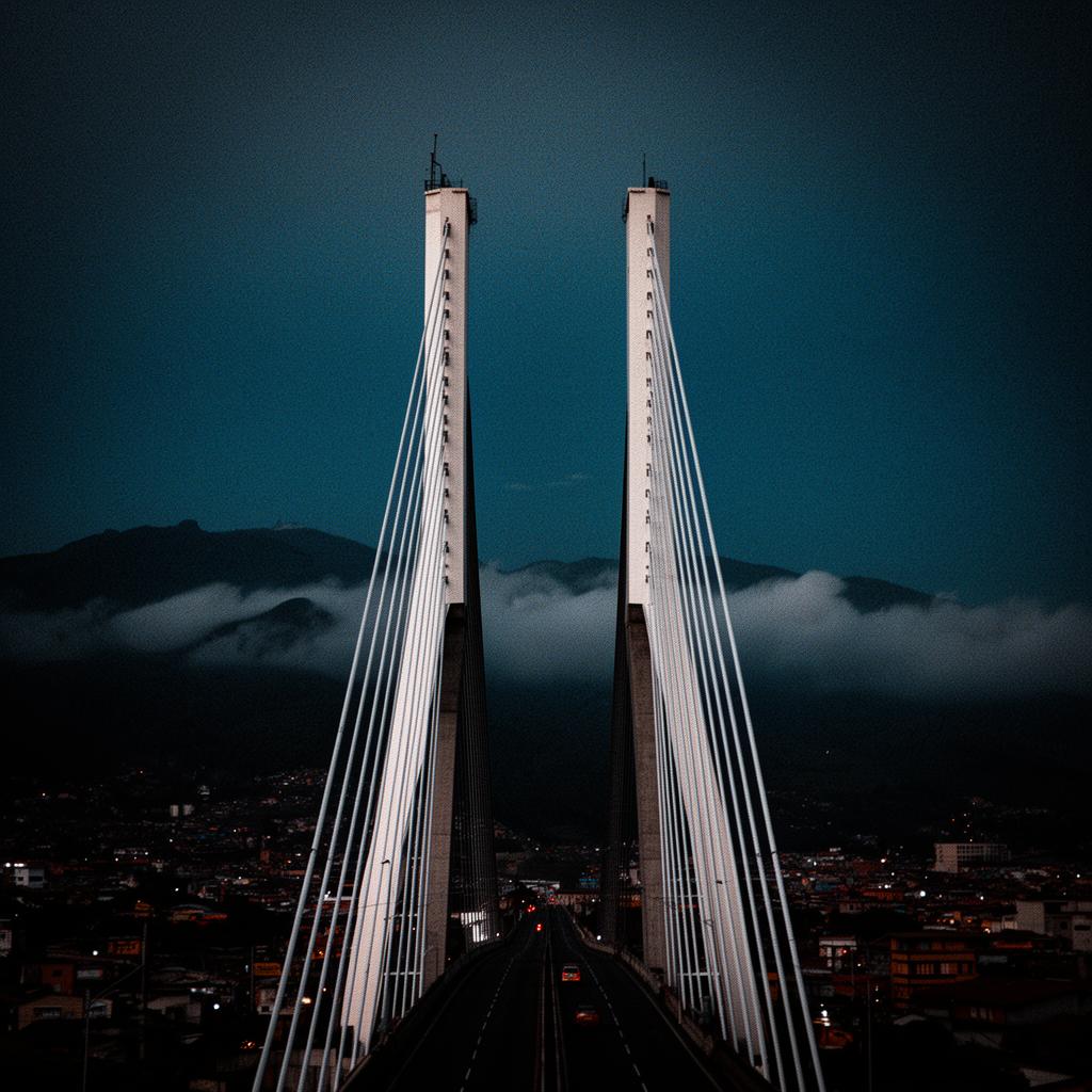 Viaducto César Gaviria Trujillo in Pereira, Colombia